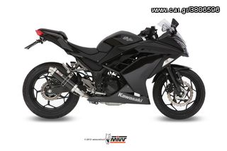 Εξάτμιση Τελικό Mivv Gp Style Carbon Kawasaki Ninja 300 2013>/Ninja 250 2008 - 2020*