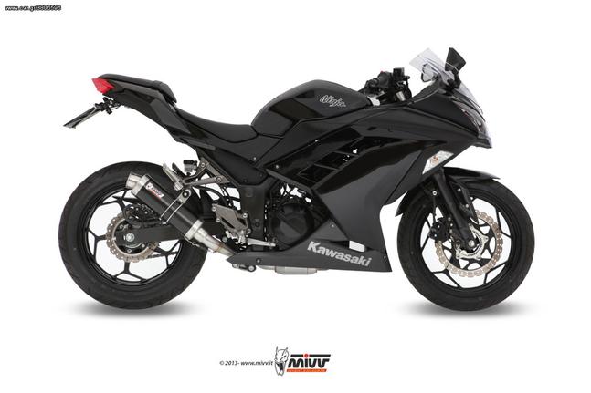 Εξάτμιση Τελικό Mivv Gp Style Carbon Kawasaki Ninja 300 2013>/Ninja 250 2008 - 2020*