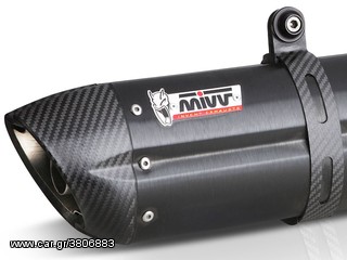 Εξάτμιση Τελικό Mivv Suono Black Steel/Carbon End Kawasaki ZX10R 2008-2010 