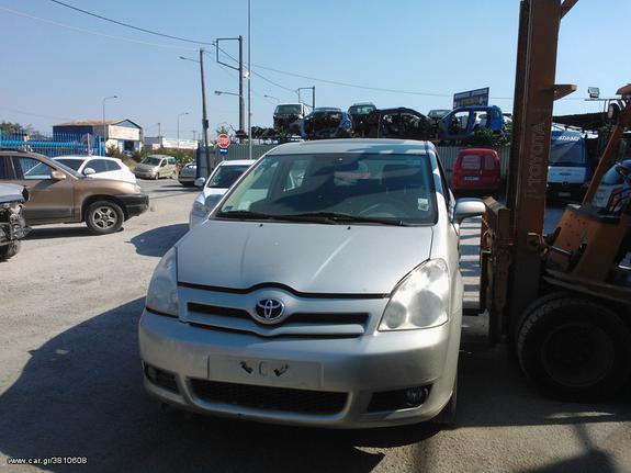 TOYOTA COROLLA VERSO 2006 OΛΟΚΛΗΡΟ ΑΥΤΟΚΙΝΗΤΟ ΓΙΑ ΑΝΤΑΛΛΑΚΤΙΚΑ