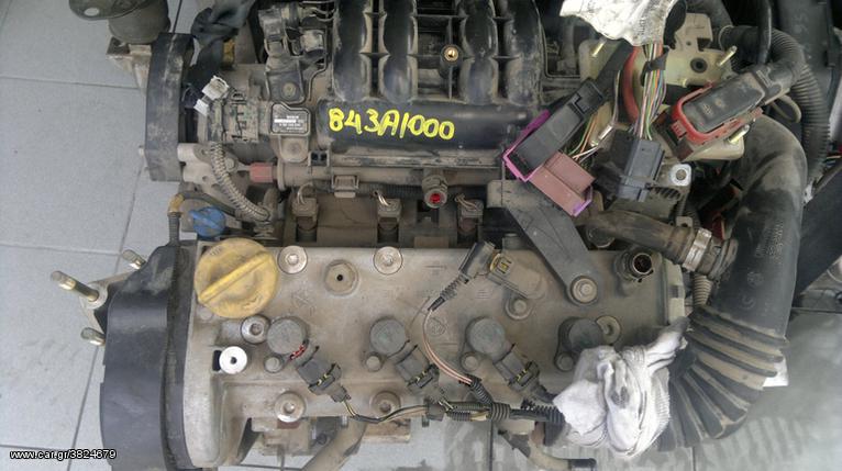 ΚΙΝΗΤΗΡΑΣ FIAT STILO 1.4 16V 1.400CC 843A1000