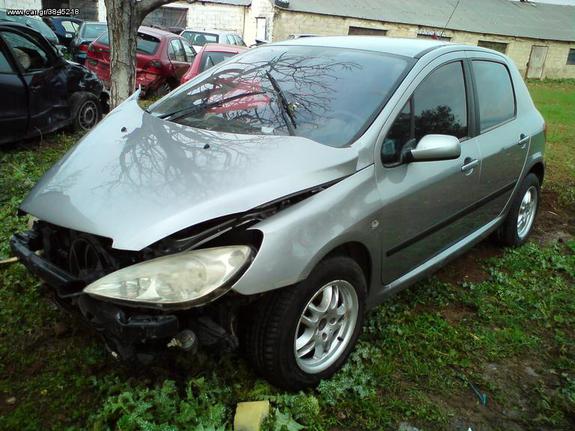 ΑΝΤΑΛΛΑΚΤΙΚΑ Peugeot 307 ''02 καπο-μετωπη-πορτες-αεροσακοι-σασμαν-προφυλακτηρες