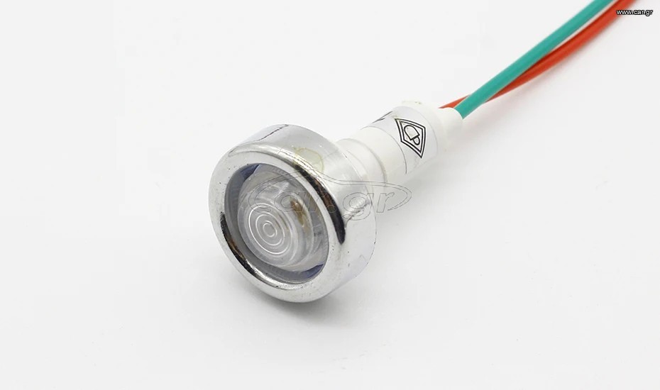 Ενδεικτικό LED Λευκός φωτισμός 12V Κωδικός ST2016 ....SoundStreet....