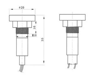 Ενδεικτικό LED Λευκός φωτισμός 12V Κωδικός ST2016 ....SoundStreet....-thumb-1