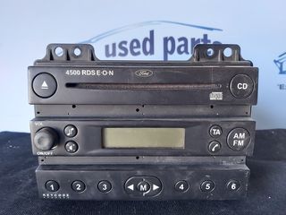 Ford 4500 RDS CD Player ασημί & Μαύρο   4S61-18C815-AA,AB 2S61-18C815-AG,AF 