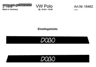 ΔΙΑΚΟΣΜΗΤΙΚΕΣ ΕΠΕΝΔΥΣΕΙΣ "PREWOODEC" ΓΙΑ VW POLO 10.94 > 10.99 ΣΕ CARBON ΧΡΩΜΑ. ΠΡΟΣΦΟΡΑ!!!!!!!!-thumb-2
