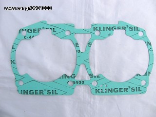 ΛΥΡΗΣ SEADOO 650, 657 ENGINE CYLINDER BASE GASKET 0.3, 0.4, 0.5, 0.6, 0.8mm THICKNESS, 420931161-2-3-4-5