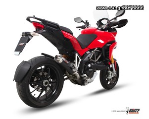 Εξάτμιση Τελικό Mivv Gp Style Black Steel Ducati MultiStrada 1200 SLIP ON 2010-2014*