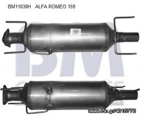 Φίλτρο σωματιδίων/κάπνας, σύστημα απαγωγής καυσαερίων ALFA ROMEO 159    KARALOIZOS exhaust
