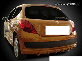 Peugeot 207 Πίσω Diffuser