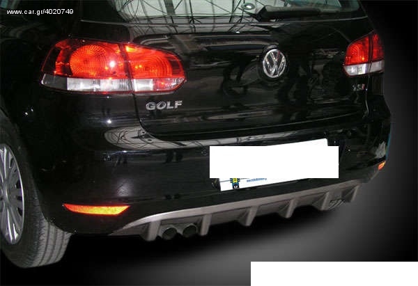 VW Golf 6 Πίσω Diffuser