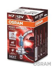 Λάμπα Τύπου Xenon H7 Osram Nightbreaker LASER +150% Κωδικός 64210NL..SoundStreet..