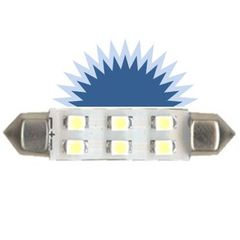 Σωληνωτή LED SMD blue 39mm 24V Κωδικός 60917....SoundStreet....