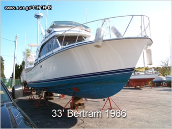 Bertram 1986 33 SPORT FISHING ΕΧΕΙ ΖΗΜΙΑ