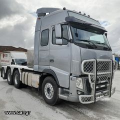 Volvo 2009 , FH16, 8X4, intarder,  λεβιέ, σούστες, 130t-thumb-1