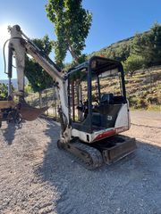 Εκσκαφάκι (διαβολάκι) Bobcat 2006 322 ΜΕ ΠΙΝΑΚΙΔΕΣ ΑΥΤΟΚΟΥΜΠΟΤΟ+ ΔΥΟ ΚΟΥΒΑΔΕΣ