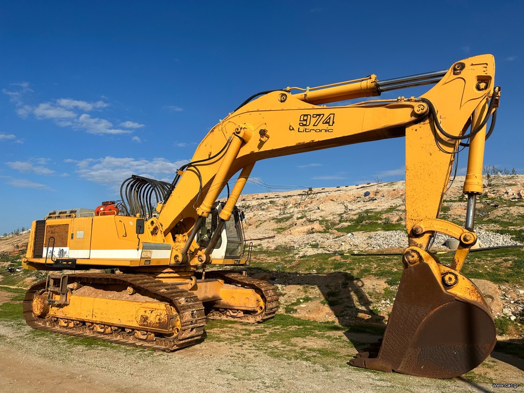 Εκσκαφέας Με Ερπύστριες Liebherr 1998 974