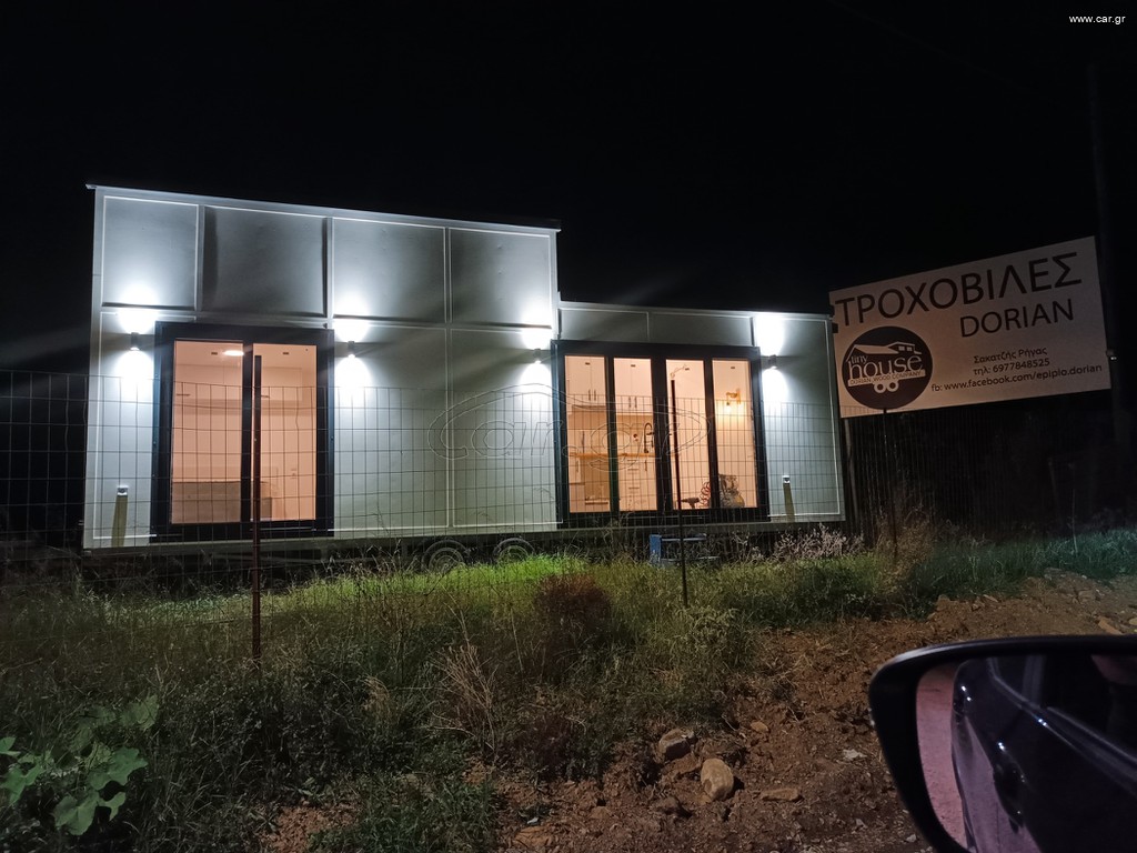 Τροχοβίλα 2024 Dorian tiny house 80942 white