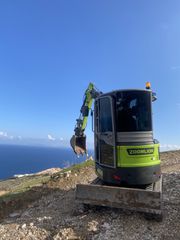 Εκσκαφάκι (διαβολάκι) Sany 2026 ZE36GU 3.800kg Kubota Κινητήρα ***TruckCrane***-thumb-23