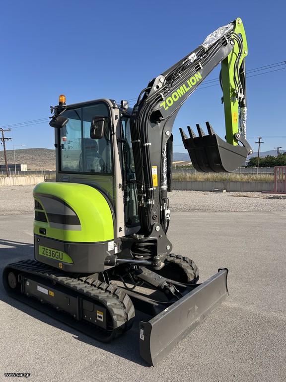 Εκσκαφάκι (διαβολάκι) Sany 2026 ZE36GU 3.800kg Kubota Κινητήρα ***TruckCrane***