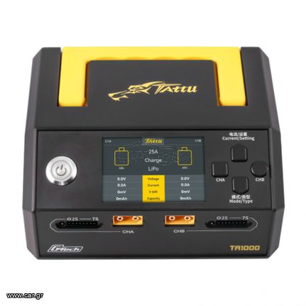 Radiocontrol electrical-electronic '24 Tattu TA1000 G-Tech Dual-channel Charger 25A*2 1000W for 1S-7S