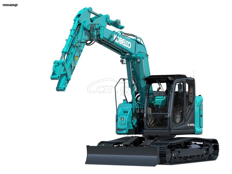 Εκσκαφέας Με Ερπύστριες Kobelco 2024 SK140SRLC-7 Side Drain