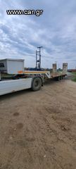 Semitrailer heavy machine transport truck '15