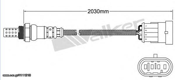 (KM) ΑΙΣΘΗΤΗΡΑΣ LAMDA ALFA ROMEO 156