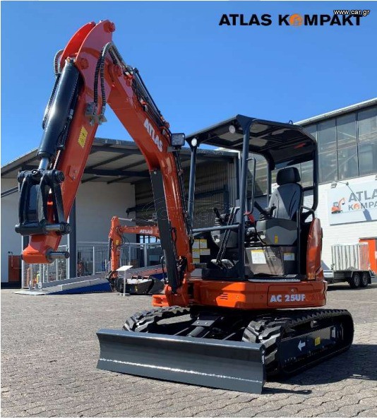 Εκσκαφάκι (διαβολάκι) Atlas 2025 AC 25 UF κινητήρας YANMAR 3TNV80F - SPSU
