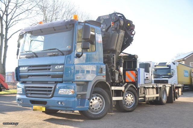 Γερανοί - Φορτηγά Με Γερανό DAF 2008 DAF CF 85.410. 8X2 + FASSI 80 T/M.NL-TRUCK