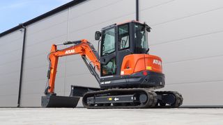 Εκσκαφάκι (διαβολάκι) Atlas 2025 AC 60 UF κινητήρας KUBOTA V2607-DI-TE3B