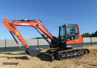 Εκσκαφάκι (διαβολάκι) Atlas 2025 AC 90 UF-PB κινητήρας YANMAR 4TNV98C-thumb-5