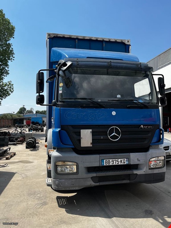Καρότσα Μουσαμάς Mercedes-Benz 2011 AXOR 18/290