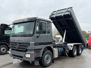 Ανατροπή + Γερανός Mercedes-Benz 2006 ACTROS 2646 6x4 INTARDER