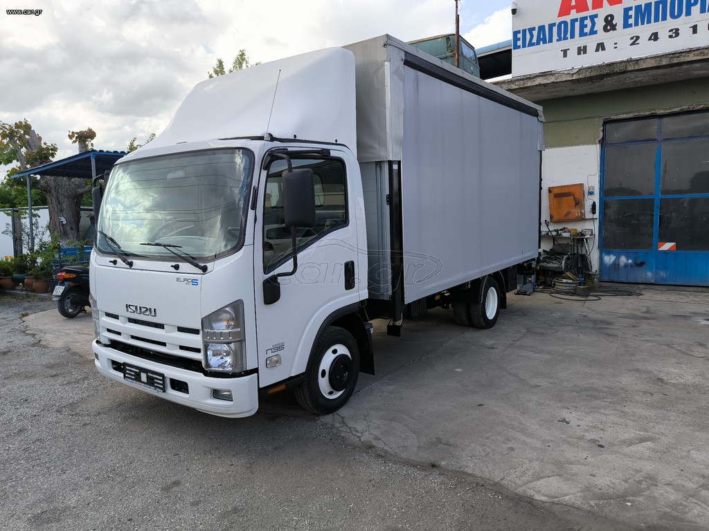 Καρότσα Isuzu 2013 Ν35   ΜΟΥΣΑΜΑΣ ΚΟΥΡΤΙΝΑ ΜΕ ΑΝΥΨΩΣΗ ΕΩΣ 3 ΜΕΤΡΑ
