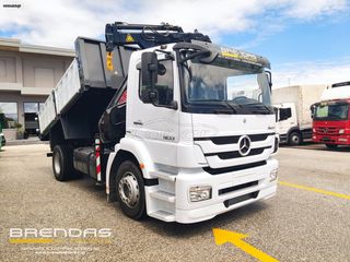 Ανατροπή + Γερανός Mercedes-Benz 2011 1833L AXOR EURO 5 19,000kg Μικτό