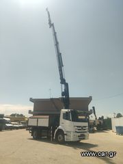 Ανατροπή + Γερανός Mercedes-Benz 2011 1833L AXOR EURO 5 19,000kg Μικτό-thumb-18