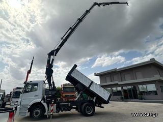 Ανατροπή + Γερανός Mercedes-Benz 2011 1833L AXOR EURO 5 19,000kg Μικτό-thumb-13