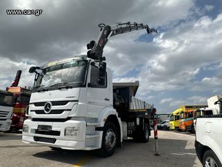 Ανατροπή + Γερανός Mercedes-Benz 2011 1833L AXOR EURO 5 19,000kg Μικτό-thumb-2
