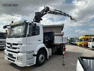Ανατροπή + Γερανός Mercedes-Benz 2011 1833L AXOR EURO 5 19,000kg Μικτό-thumb-3