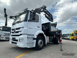 Ανατροπή + Γερανός Mercedes-Benz 2011 1833L AXOR EURO 5 19,000kg Μικτό-thumb-11
