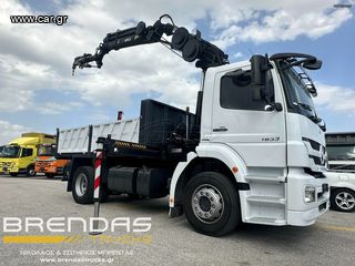 Ανατροπή + Γερανός Mercedes-Benz 2011 1833L AXOR EURO 5