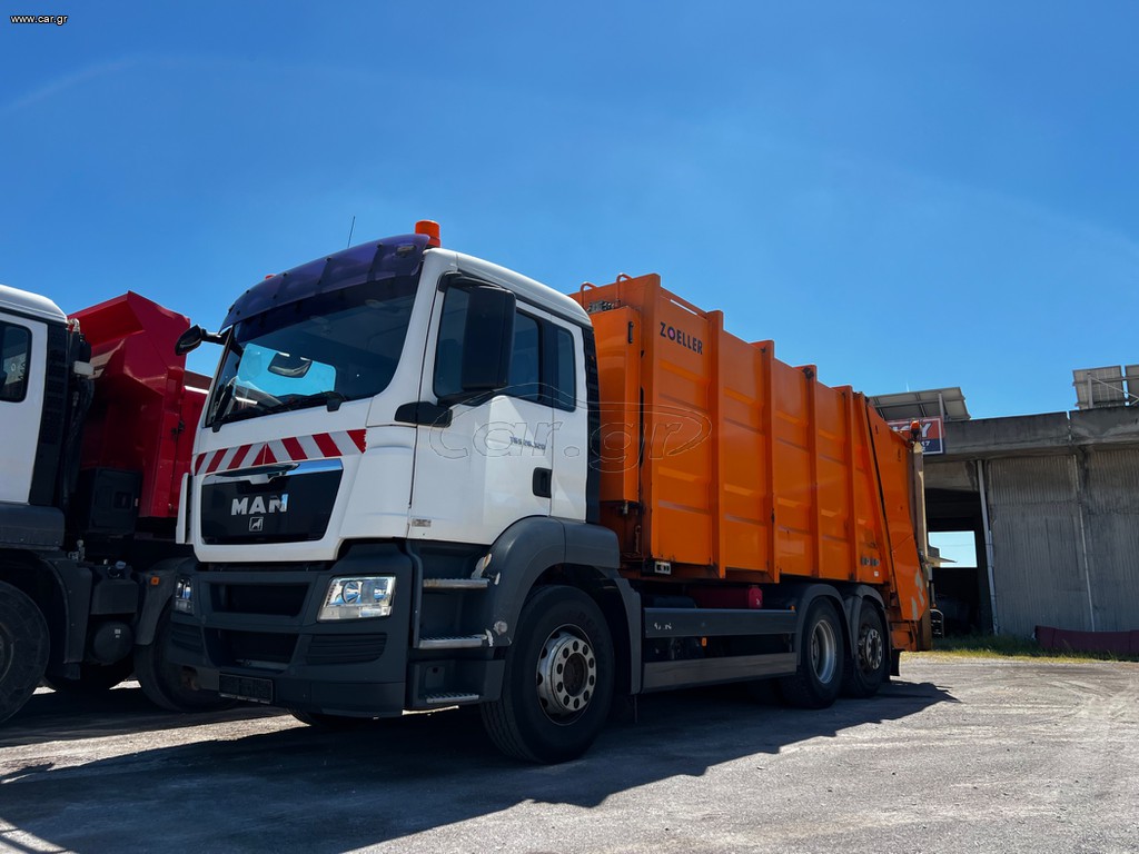 Απορριμματοφόρο MAN 2009 TGS 26.320 Retarder, Zoeller