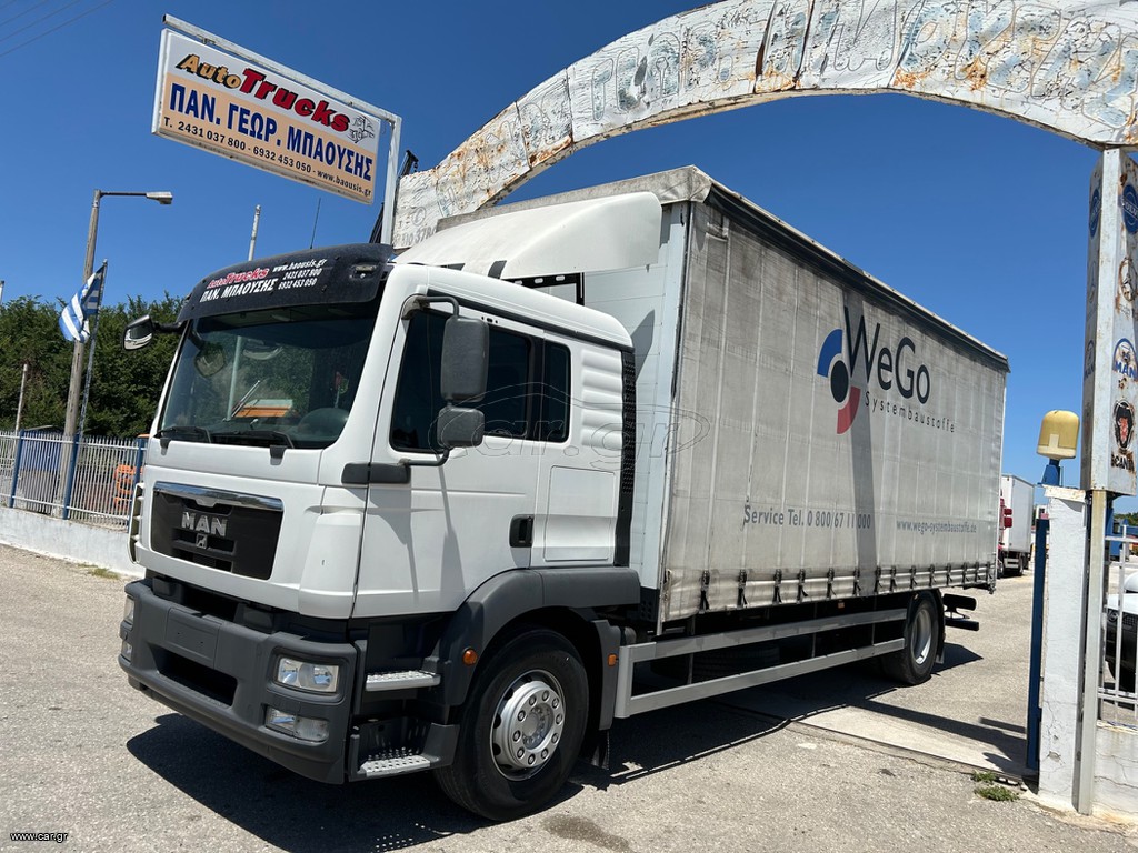 Καρότσα Κουρτίνα MAN 2012 15290 TGM EURO5 18290 12290