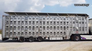 Semitrailer animal transport truck '00 Wilson Trailer