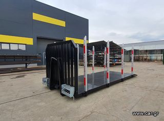 Truck truck with detachable container '24 ROLL ON/OFF PLATFORM