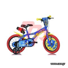 Children Bicycles 2024 ΠΟΔΗΛΑΤΟ DINO CARTOON SONIC 14”