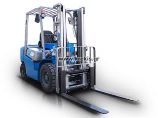 Graecus 2025 FD25 Κλάρκ 2.5T diesel, Duplex 3000mm, πλάγια μετατόπιση-thumb-3
