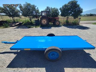 Tractor platforms-flatbed '24 Καρότσα 2τροχη κοντή
