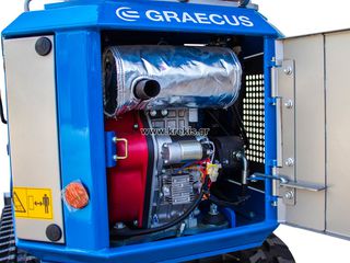 Εκσκαφέας Με Ερπύστριες Graecus 2025 EB09 Μικρός ερπυστριοφόρος εκσκαφέας 900kg, Diesel-thumb-20